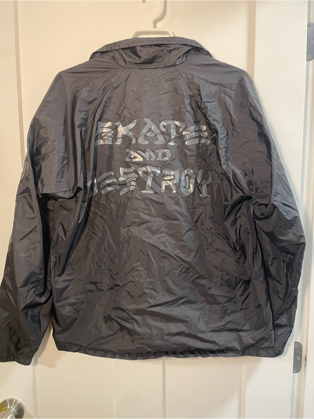 Thrasher Men’s Black Coach Jacket